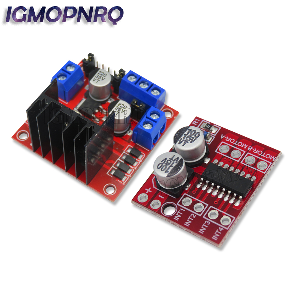 Motor Driver L298N - L298nドライバーボードモジュール、298nステッピングモーター、スマートカーロボットのブレッドボード、ペッティアハイパワーl298 dcモータードライバーfordarduw