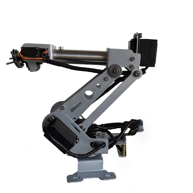 Robot Arm Kit - 6軸ロボットアーム ステンレス鋼製 高品質メタルメカニカルアーム サーボクロー付き Arduino ESP32