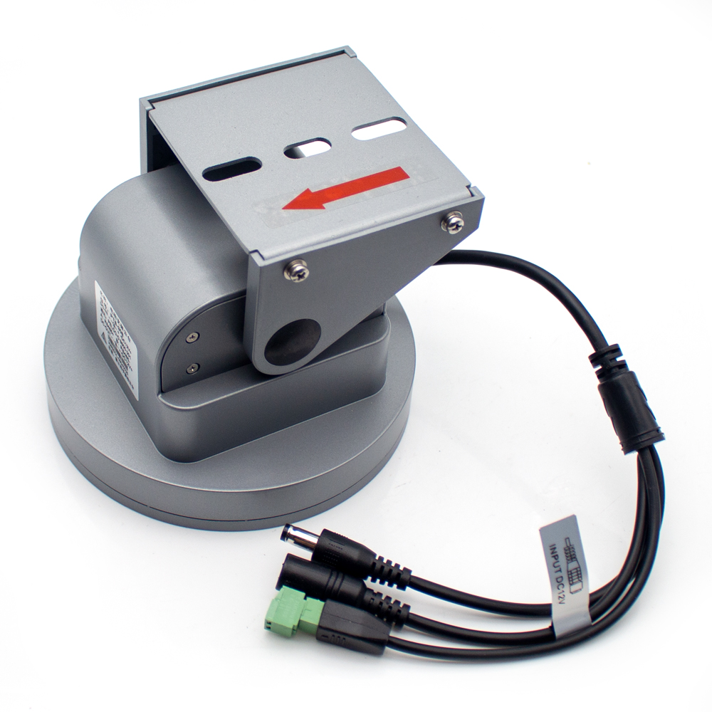Pan Tilt Bracket - 監視カメラ用 RS485 電動パンチルトブラケット、9600 ボーダー率、小型回転ブラケット