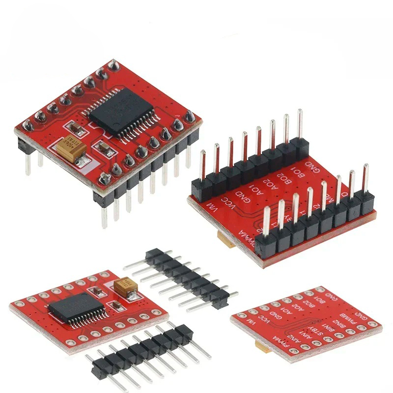 Motor Driver L298N - TB6612 DRV8833 デュアルモータードライバー 1A TB6612FNG Arduinoマイクロコントローラー用