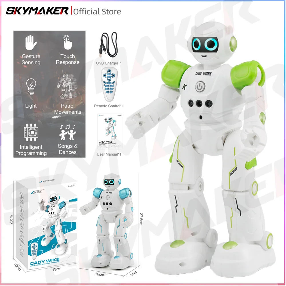 Line Follower Robot - Jjrc r11 rcロボットとジェスチャーセンサー,インテリジェント,プログラム可能,ウォーキング,ダンス,子供向けのインテリジェント玩具