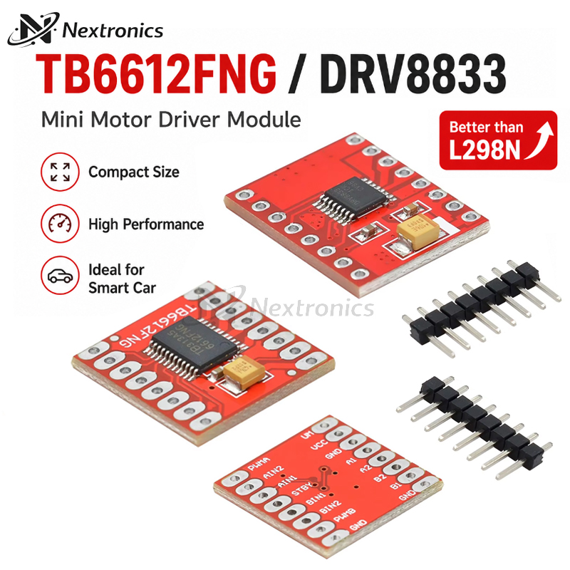 Microbit Robot - 1/3/5/10 個 TB6612FNG DRV8833 デュアルモータードライバーモジュール 1A