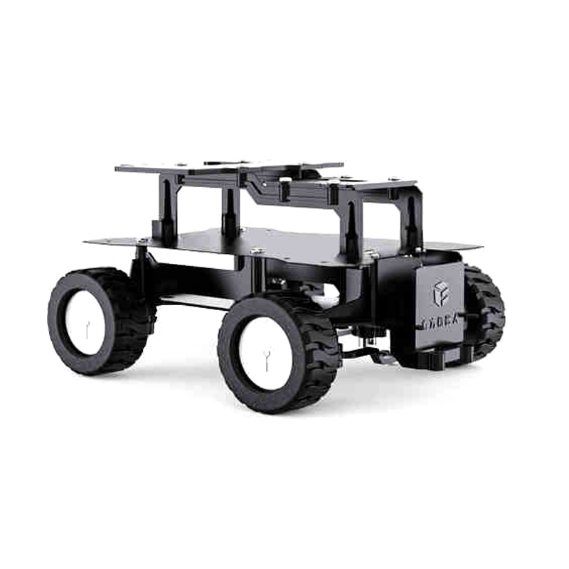 Tracked Robot Chassis - アクリル 4WD ロボットカーモーターアッカーマン全方向追跡シャーシ Arduino STM32 ESP32