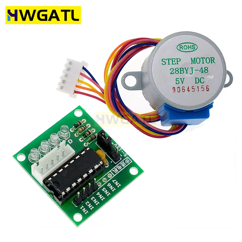 28Byj-48 - Hhwgatlステップステッピングモータードライバーボード、diy、5v、4相、28byj-48、dcギア、uln2003、pic、mcu