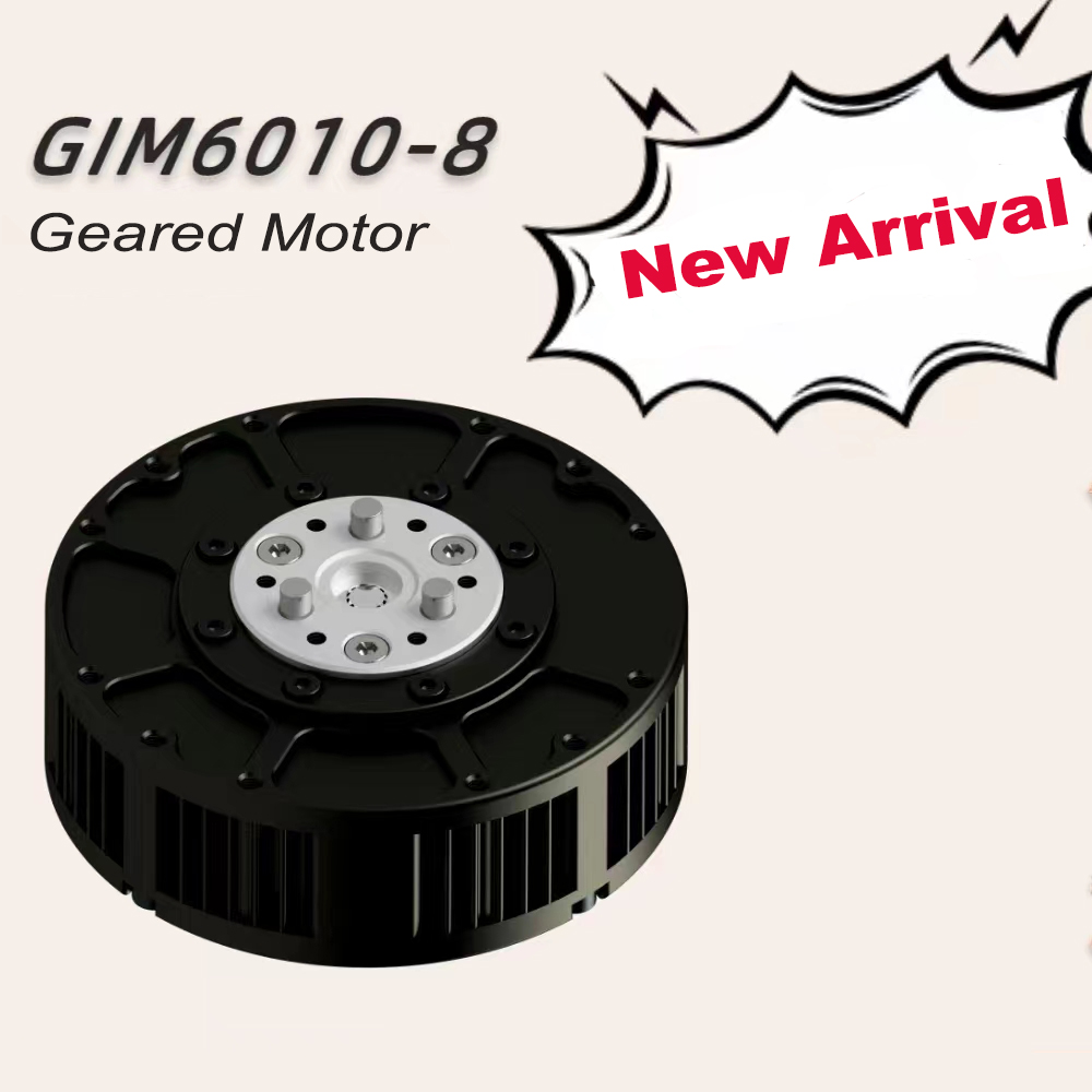Robot Arm Metal - マイクロプライジングリダクションモーター,GIM6010-8,dc,24v,65w,ロボット抽出器,ロボット犬,エンコーダードライバー,コントローラーモーター