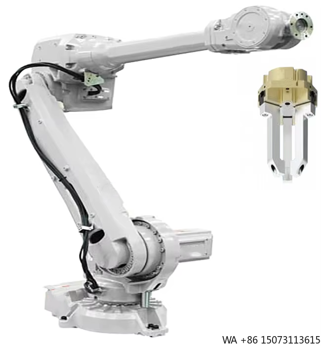 Robot Gripper - 関節式6軸ロボットアーム、カスタマイズされた固定グリッパー付き、ハンドリング、スタッキング、パレタイジング作業用