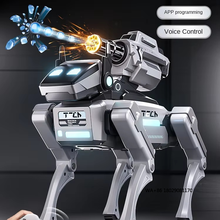 Robot Remote Control - ブラシレスモーター制御 10km 範囲 子供の誕生日プレゼント 2025年新AIロボット犬のおもちゃ リモコン付き