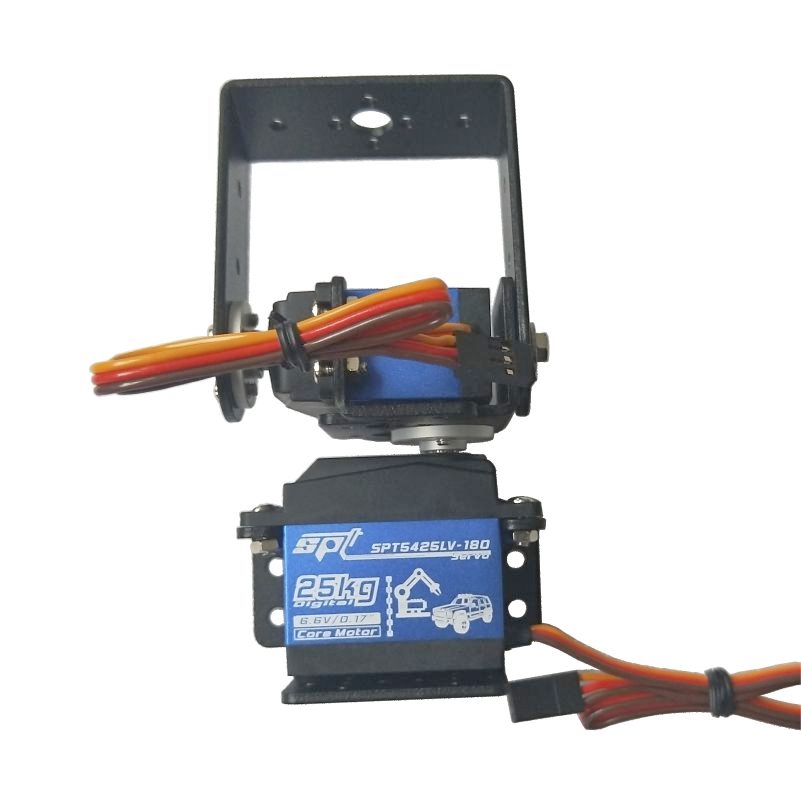 Pan Tilt Bracket - 2 DOF ロボットパンとチルトサーボブラケットセンサーマウントキット Arduino 互換ロボット MG996