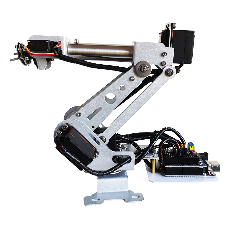 6軸ロボットアーム ステンレス鋼製 高品質メタルメカニカルア - Robot Arm Kit のレビューと価格