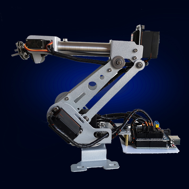 6軸ロボットアーム ステンレス鋼製 高品質メタルメカニカルア - Robot Arm Kit のレビューと価格