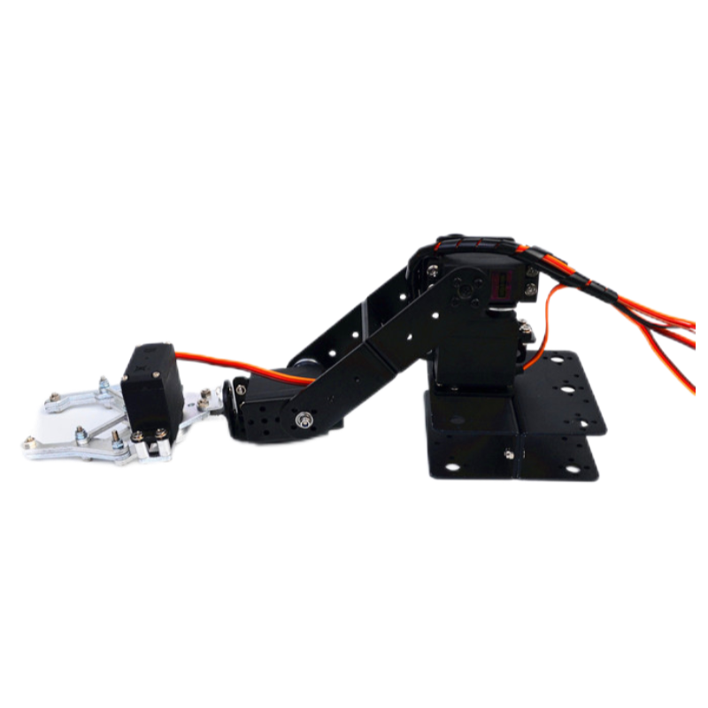 MG996 4自由度分解式メカニカルアーム、クロー型グリッパ - Robot Arm Kit のレビューと価格