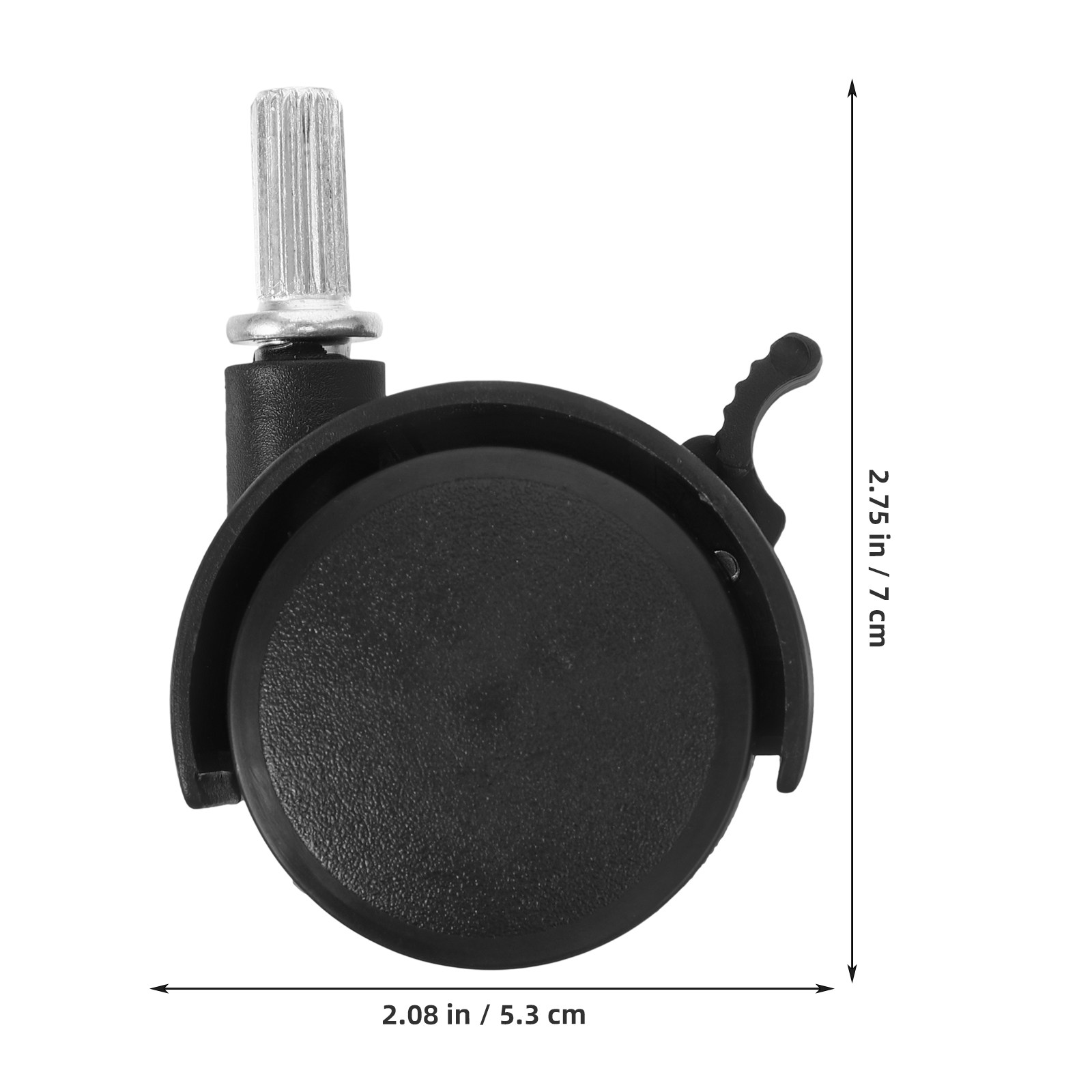2個入り、ロックブレーキ付きの自在キャスターホイール。衣類ラ - Caster Wheel のレビューと価格