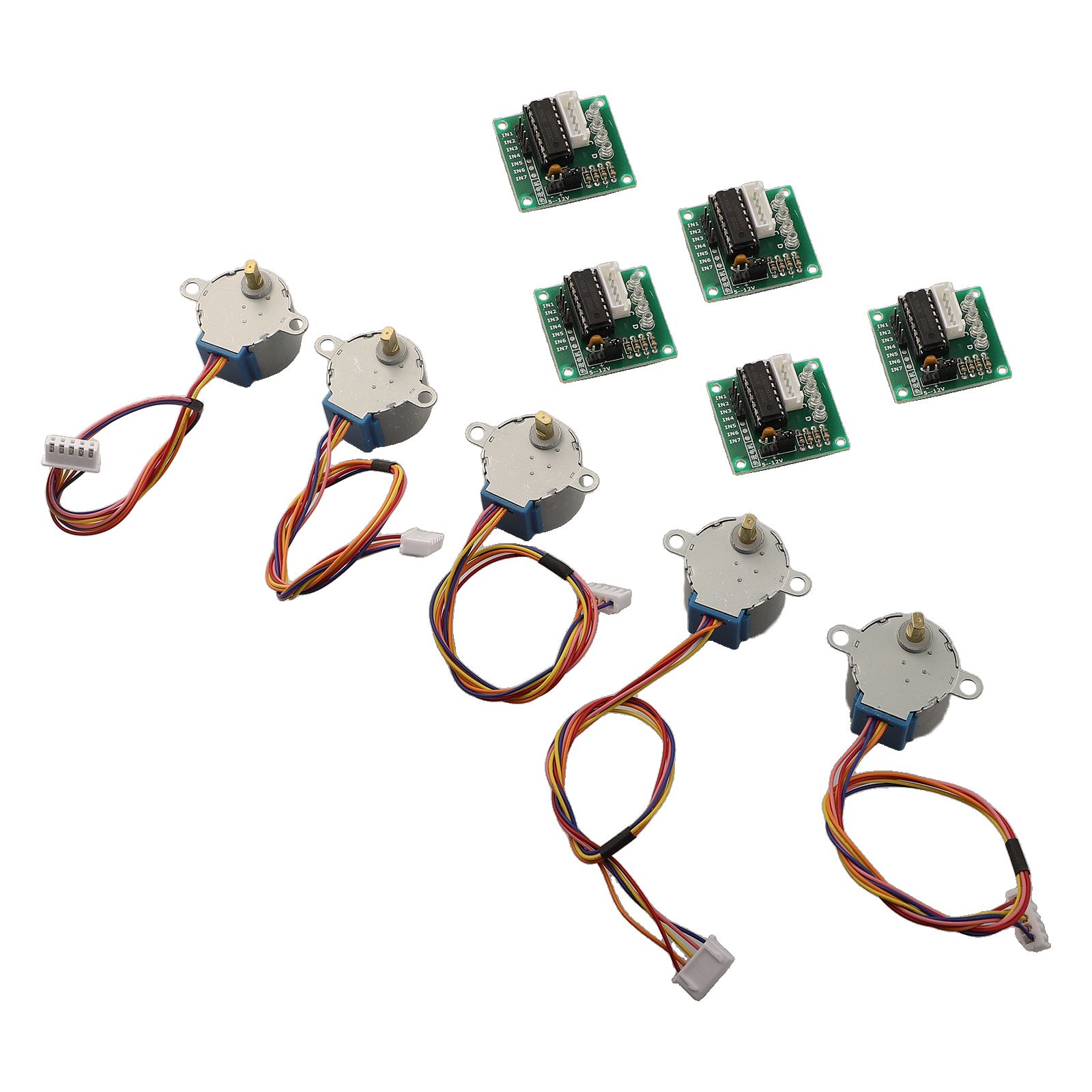 DC 5V 4相ステッピングモーター、ULN2003ドライバ - 28Byj-48 のレビューと価格