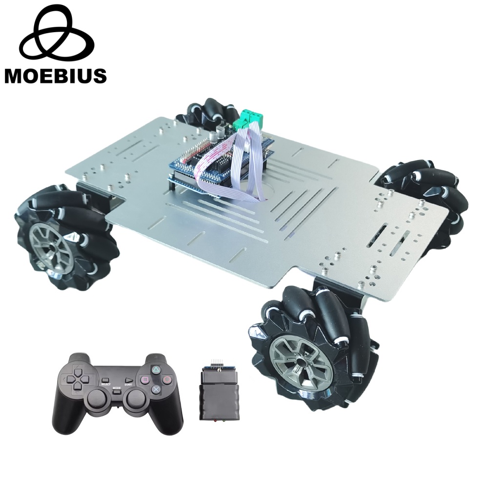 MOEBIUS 26KG積載量、4WDメカナムホイール搭載ロ - Robot Arm Kit のレビューと価格