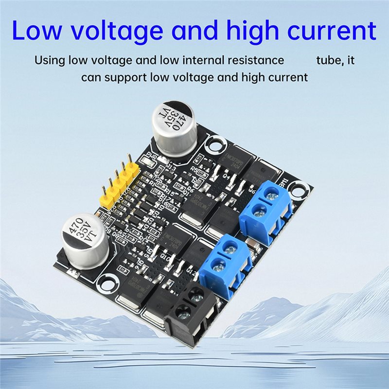 Y45A-デュアルチャンネル 10A 3V-18V H ブリ - Motor Driver Module のレビューと価格