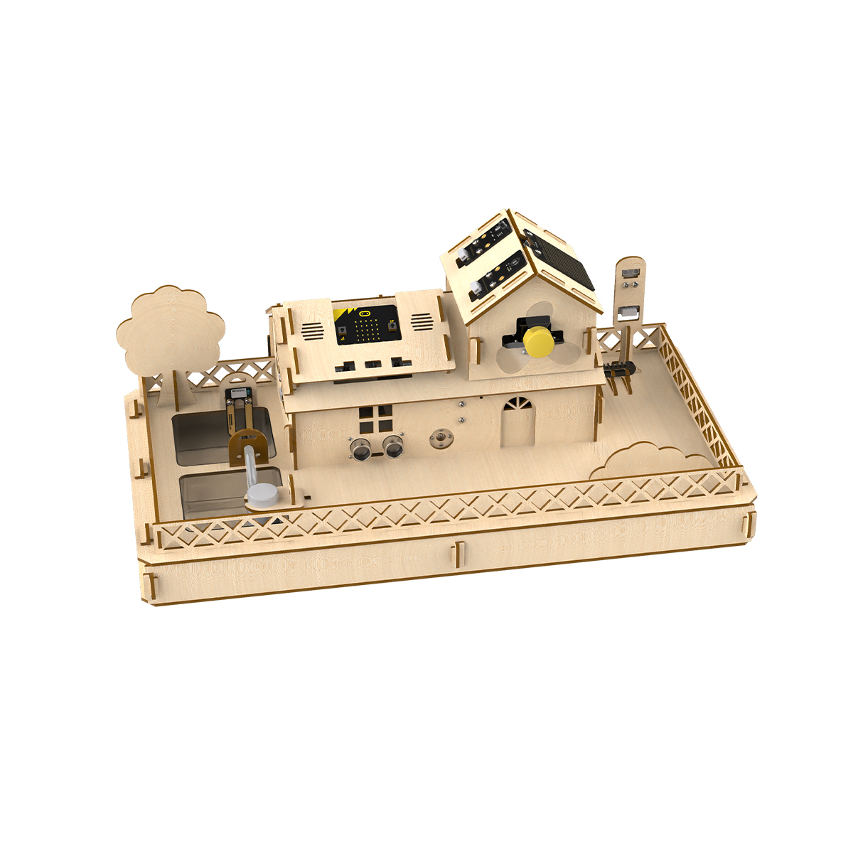 Hiwonder IoTスマートハウスキット センサー付きマ - Microbit Robot のレビューと価格