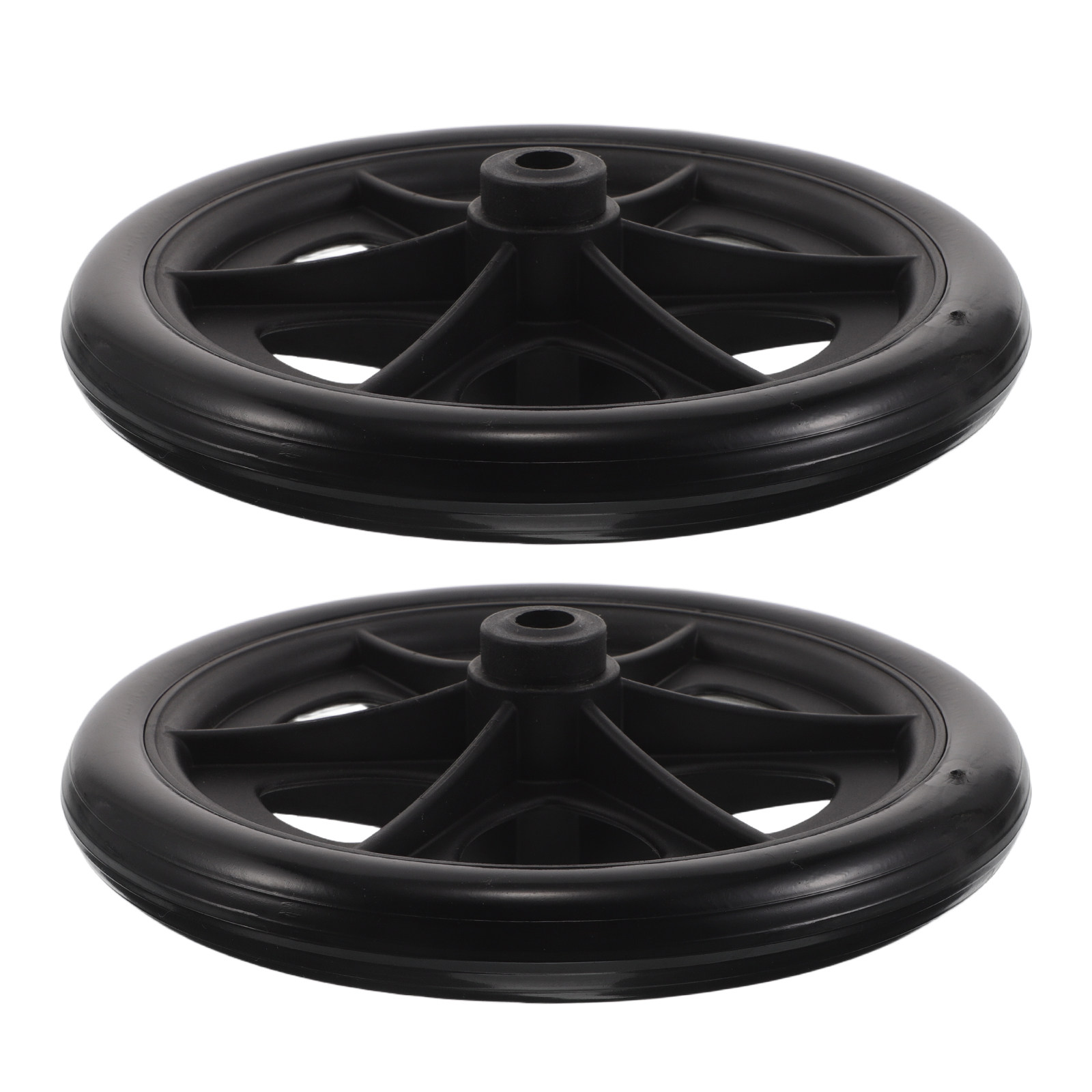 2個入り、汎用型車椅子用フロントキャスターホイール。耐久性に - Caster Wheel のレビューと価格