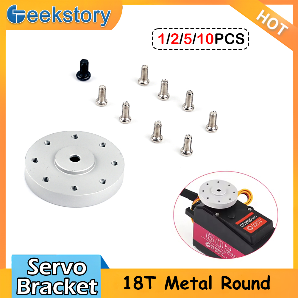 18T 標準ラウンドサーボブラケットメタル、4 セット M2 - Servo Bracket のレビューと価格
