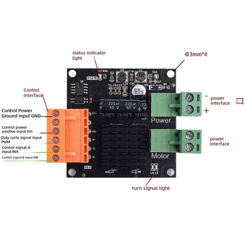 Y50A：完全絶縁型HブリッジDCモータードライバーモジュー - Motor Driver Module のレビューと価格