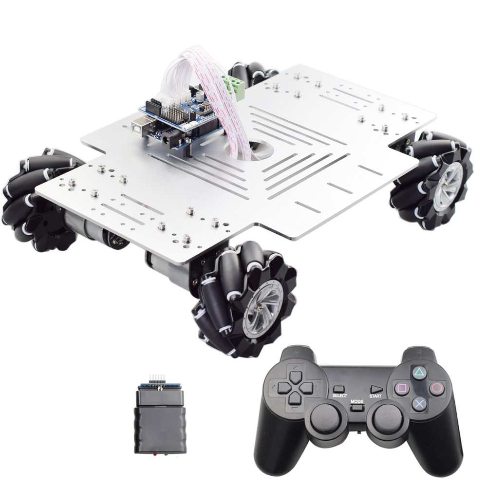 ビッグ金属板アルミ合金と50ミリメートル継手arduino  - Stm32 Robot のレビューと価格