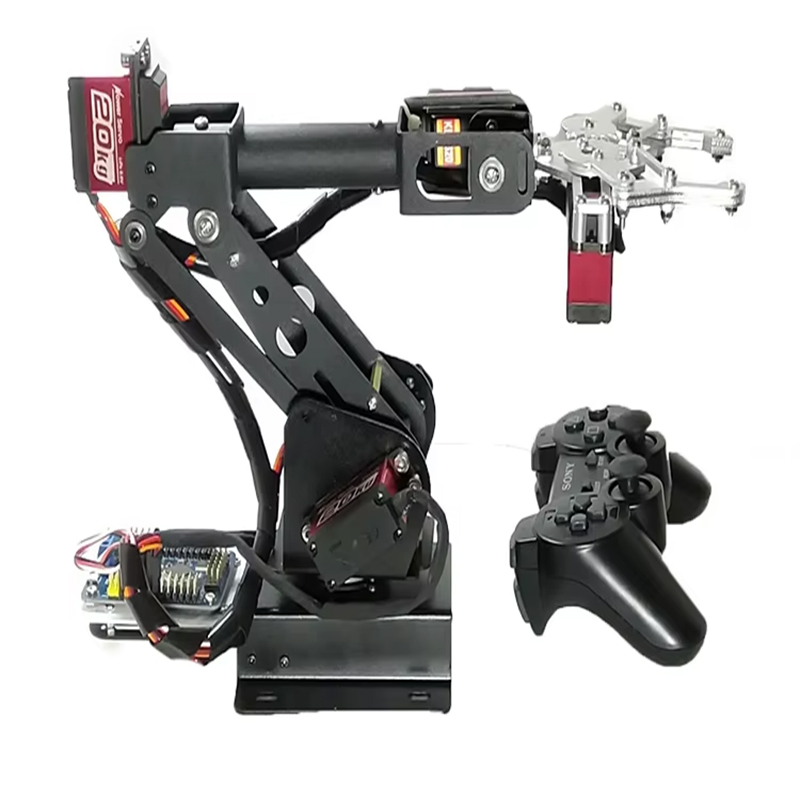 PS2コントロール6 DOFロボットアームグリッパークローS - Robot Arm Kit のレビューと価格