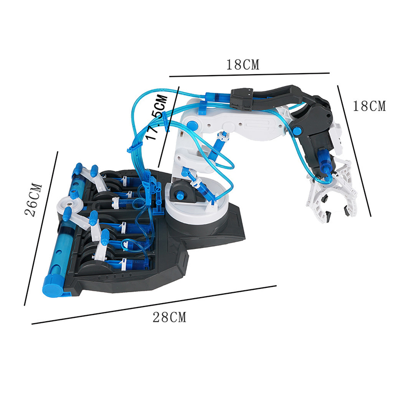 子供のための完全に組み立てられた油圧式機械式アーム科学実験, - Robot Arm Metal のレビューと価格
