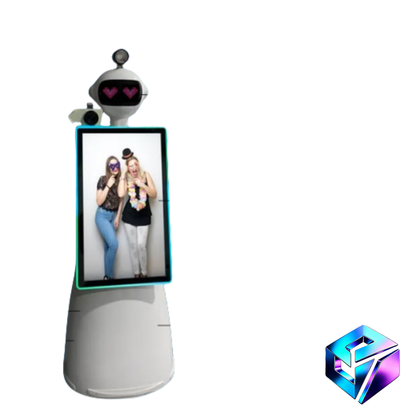 人型フォトブースロボット360度自動撮影機リモコン印刷フォト - Robot Remote Control のレビューと価格