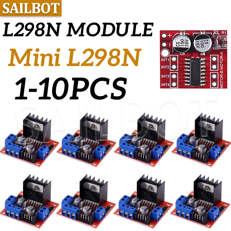 1/5/10 個 L298N DC モータードライバー MX - Motor Driver L298N のレビューと価格