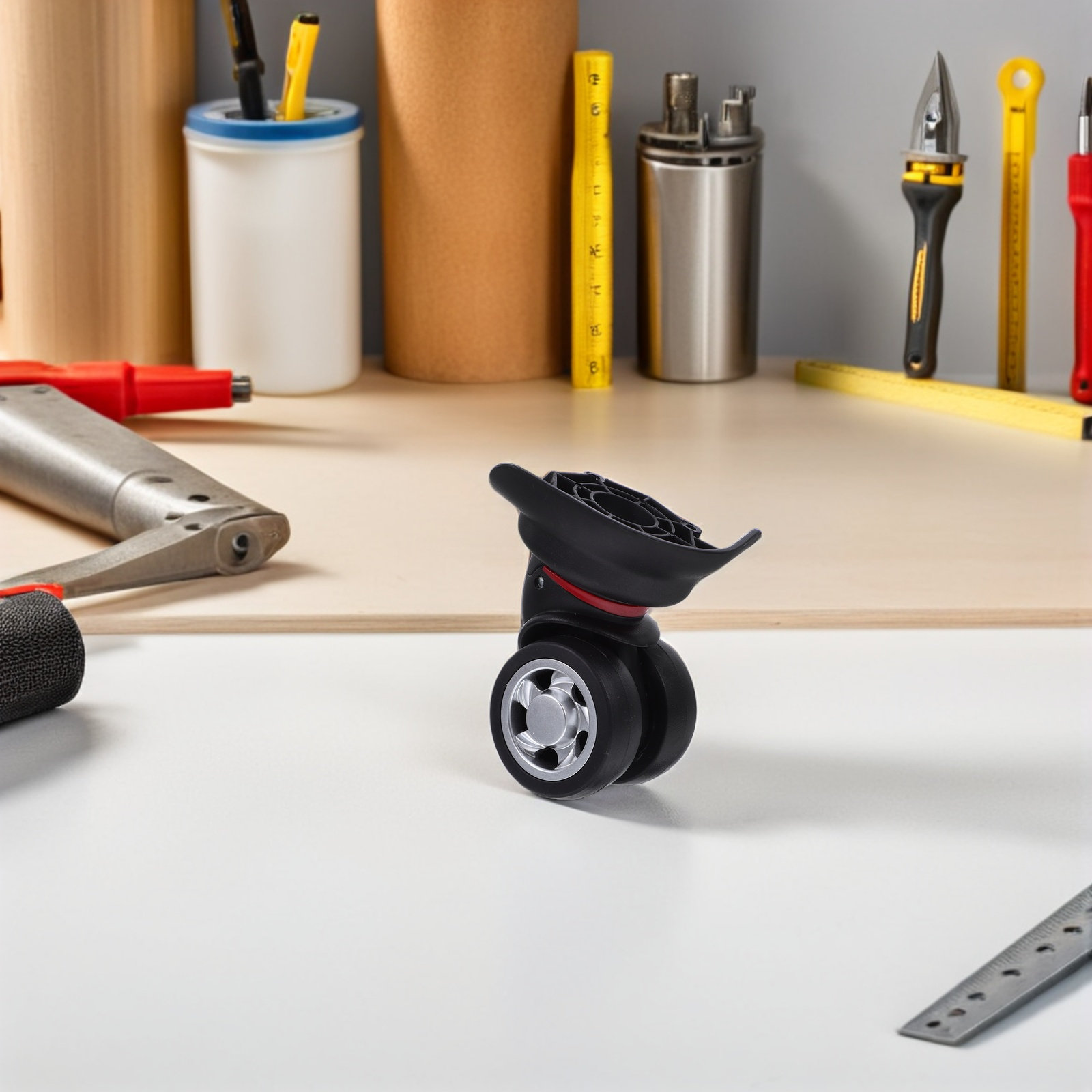 2個入り、汎用性の高いスーツケース用車輪。耐摩耗性に優れ、静 - Caster Wheel のレビューと価格