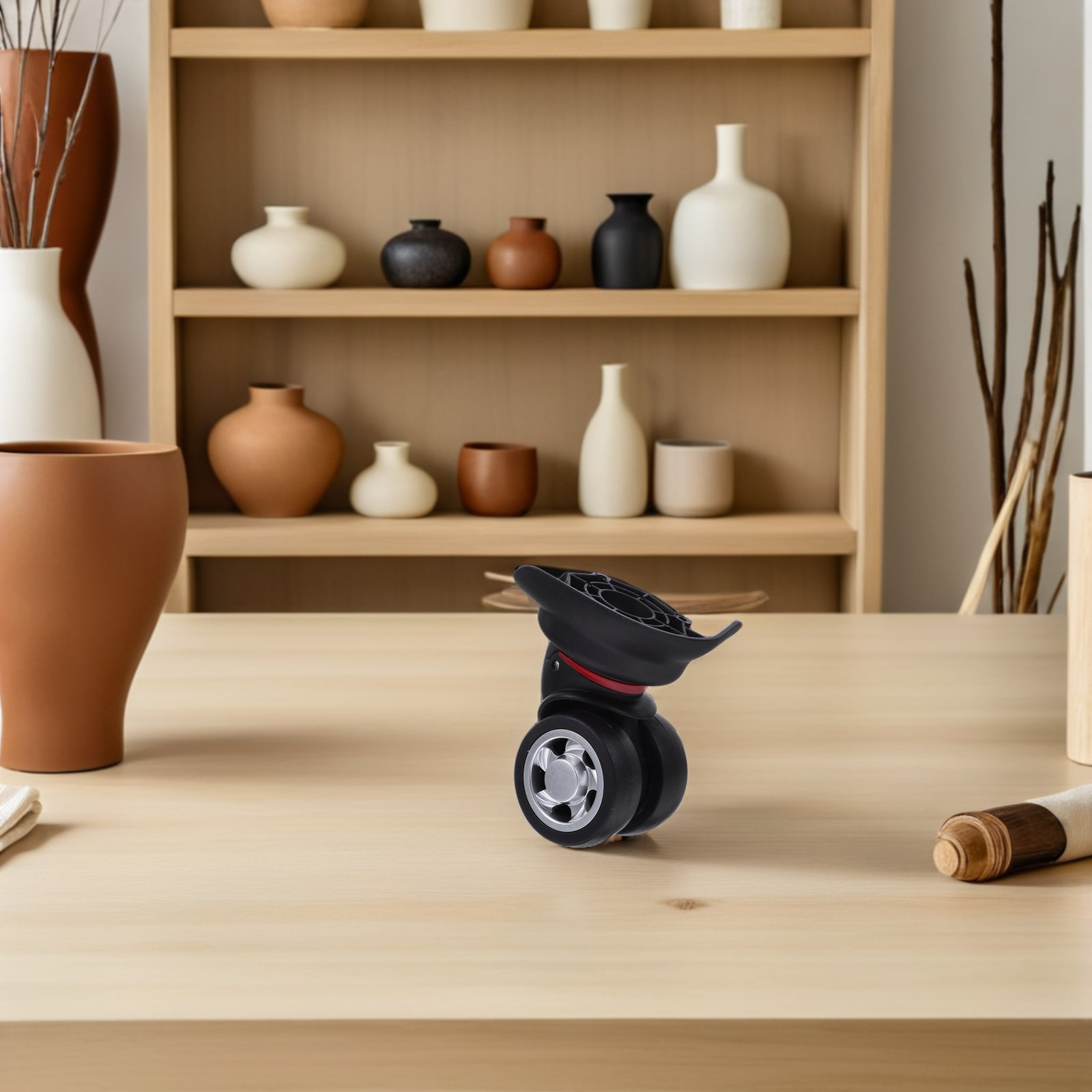 2個入り、汎用性の高いスーツケース用車輪。耐摩耗性に優れ、静 - Caster Wheel のレビューと価格