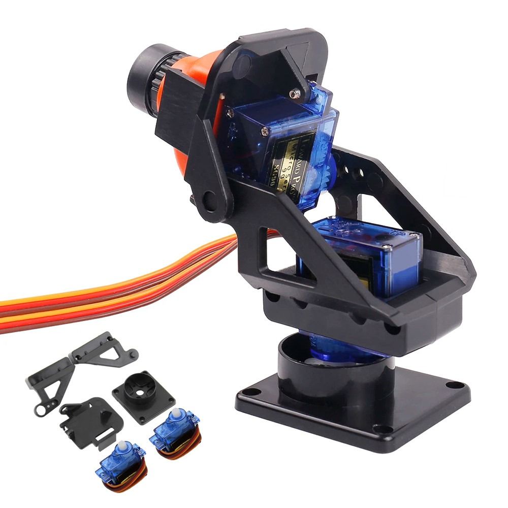 1セットRC飛行機部品ステアリングギアパンチルトSG90 M - Pan Tilt Bracket のレビューと価格