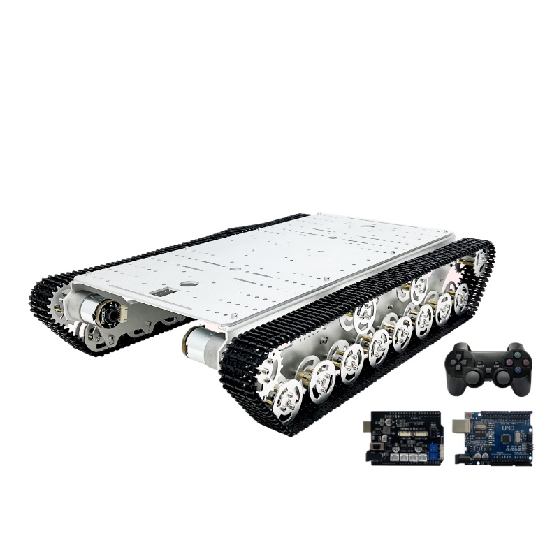 T800S UNO R3 エントリーレベル プログラム可能な - Tracked Robot Chassis のレビューと価格