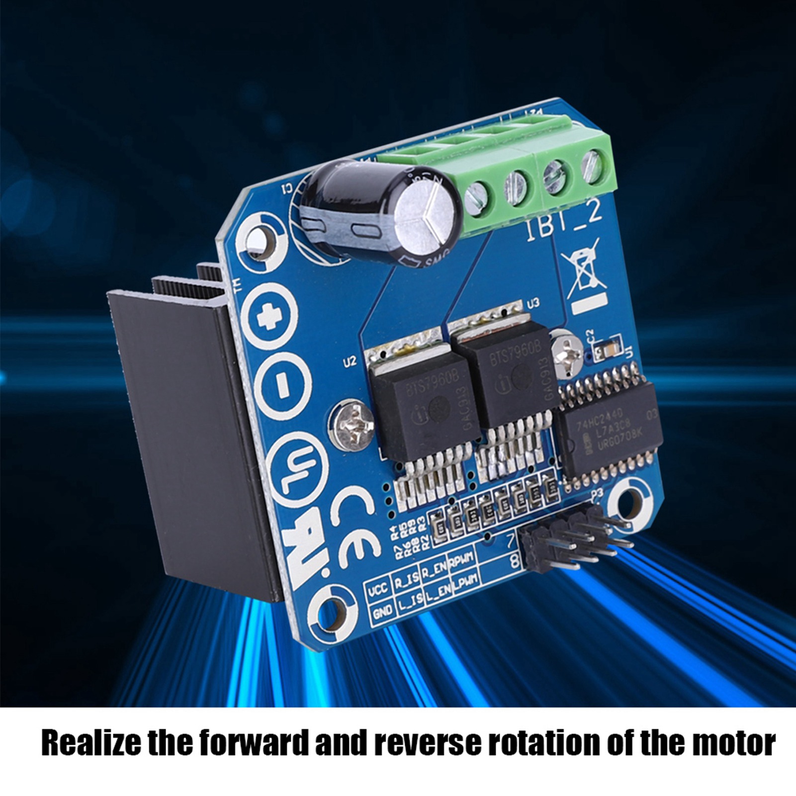 モータードライブモジュール スマートカー用高出力ドライバー  - Motor Driver Module のレビューと価格