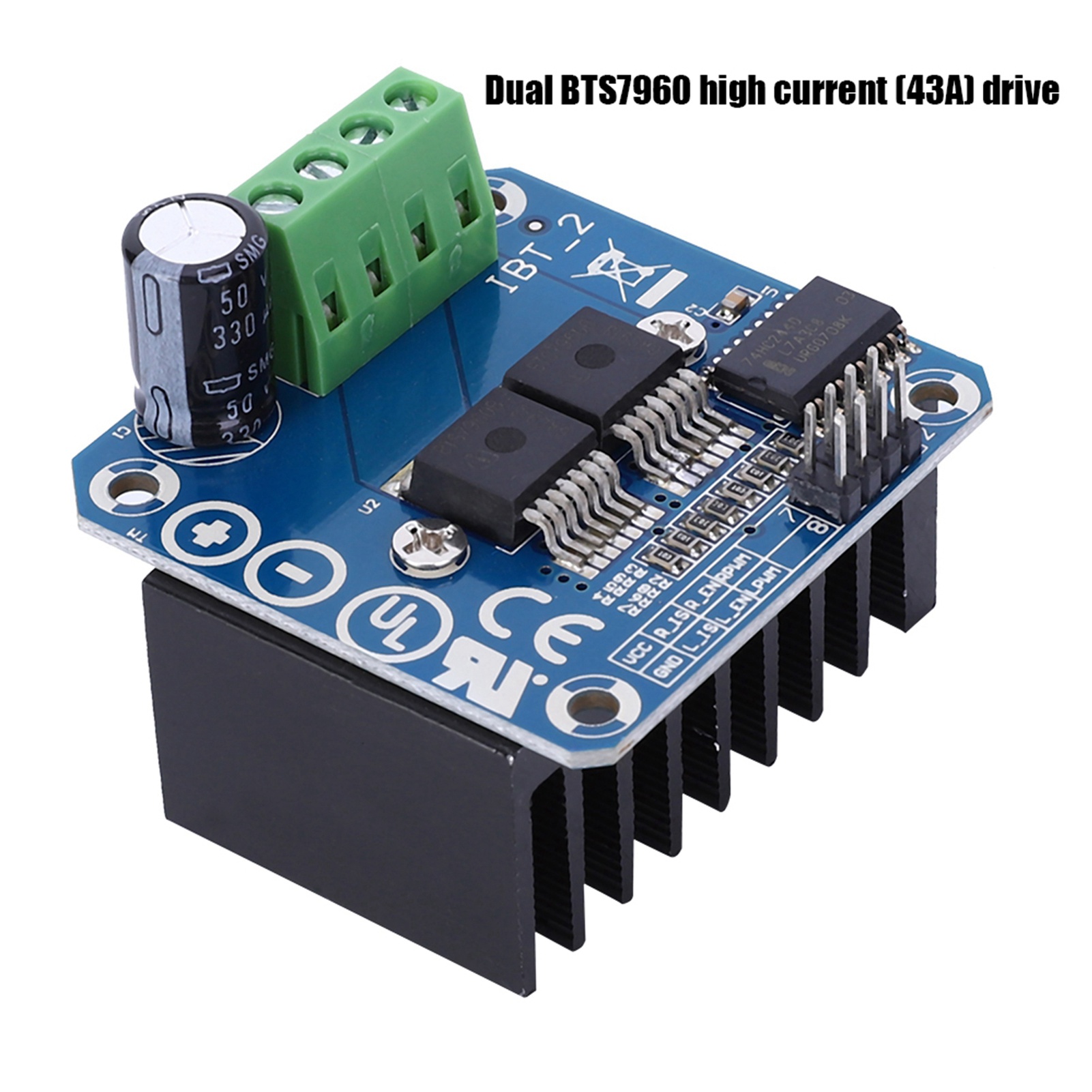 BTS7960 43A モータードライブモジュール モーター - Motor Driver Module のレビューと価格