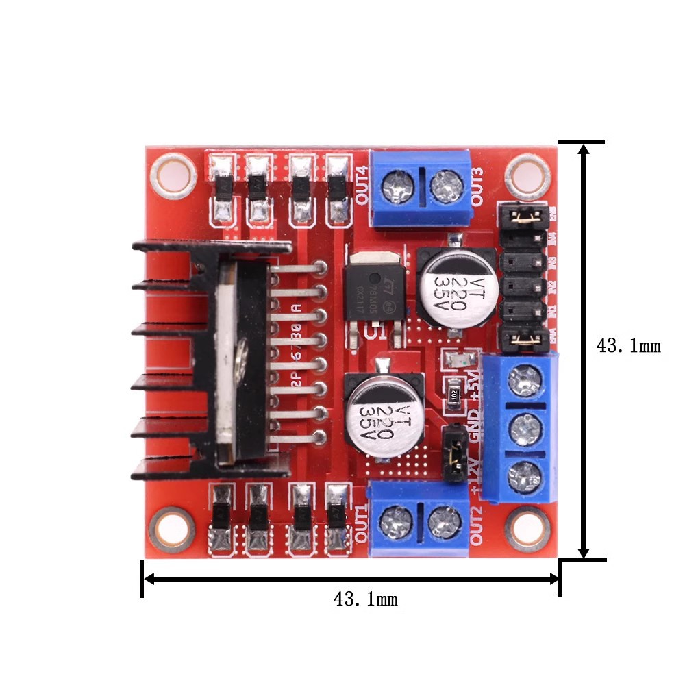 1～100個 L298N デュアルチャンネル DC ステッピ - Motor Driver L298N のレビューと価格