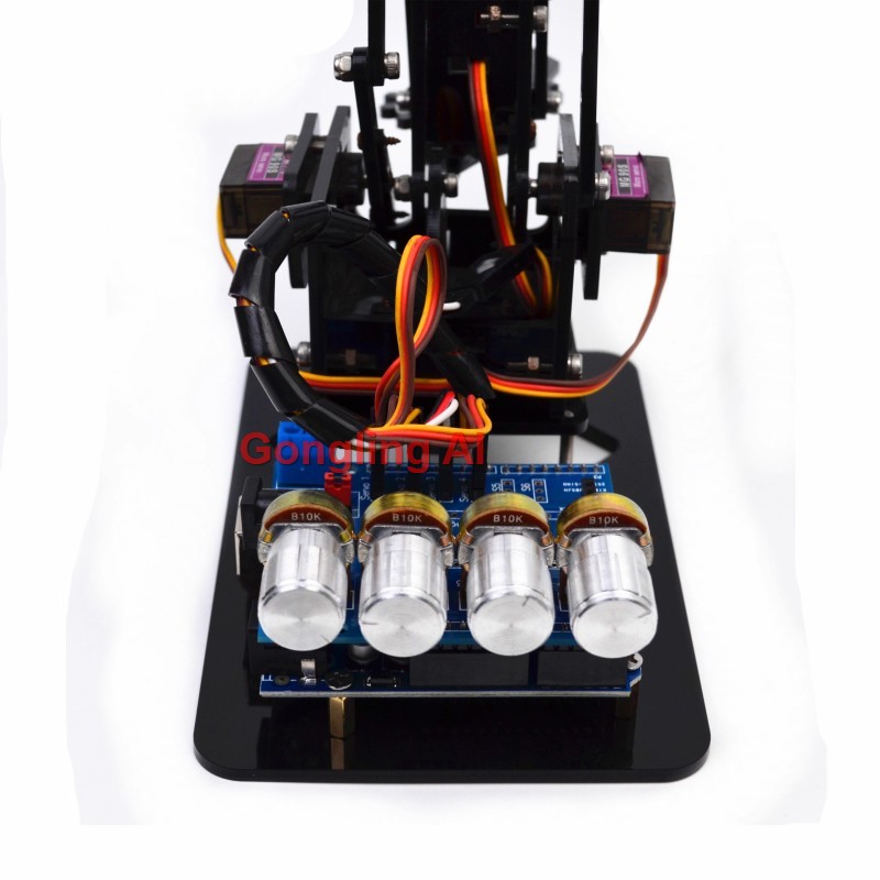 STEM 4 DOF ロボットアーム サーボ SG90 メカ - Robot Arm Kit のレビューと価格