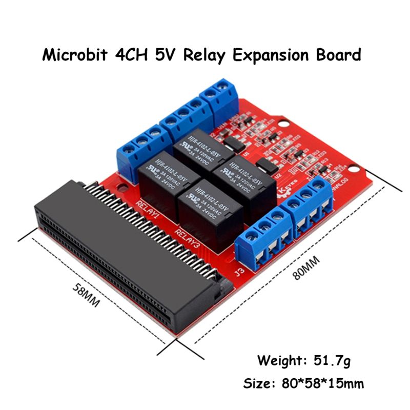 A64I Microbit 4チャンネルリレーモジュールシー - Microbit のレビューと価格