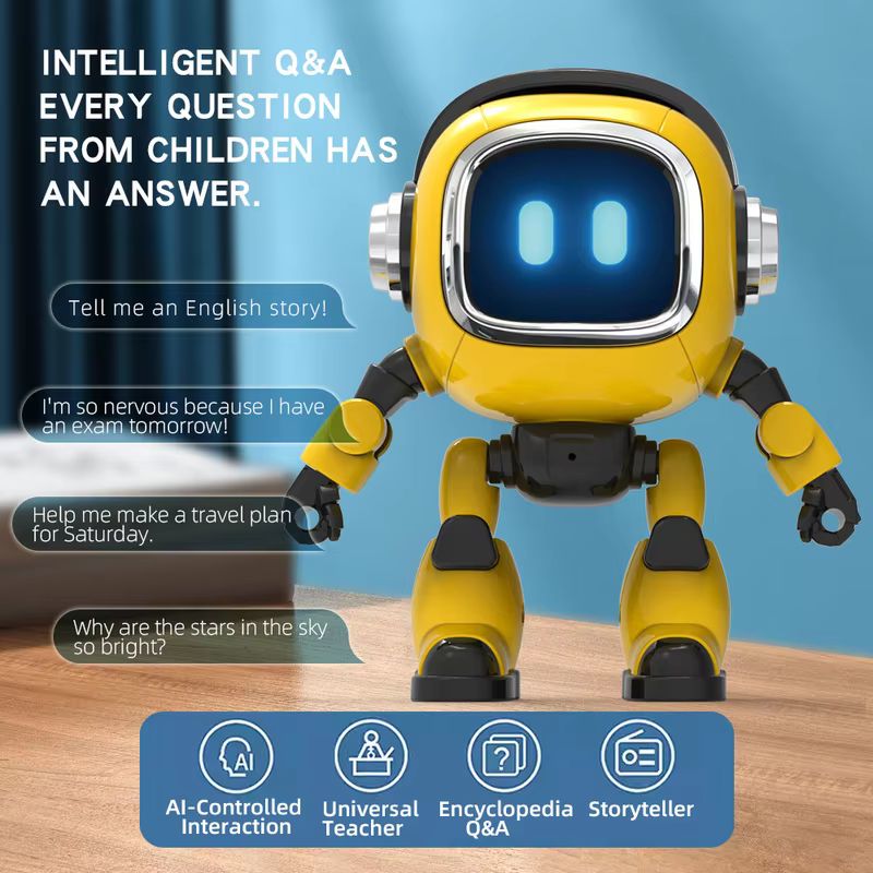 AI搭載の知能ロボットおもちゃ。多言語対応の音声チャット機能 - Robot Remote Control のレビューと価格