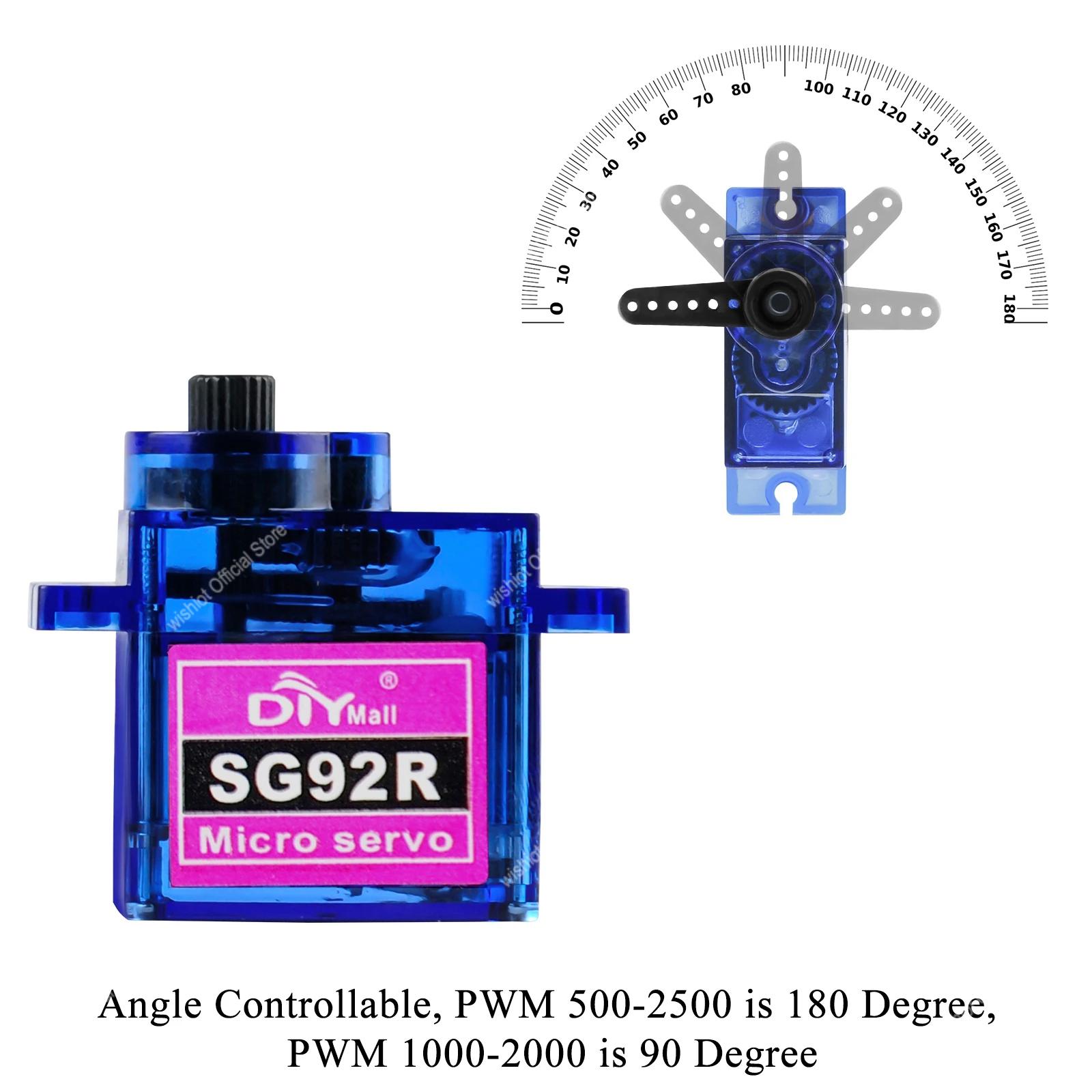 SG92R マイクロサーボモーター 4.8-6V 360/2 - Servo Pan Tilt のレビューと価格