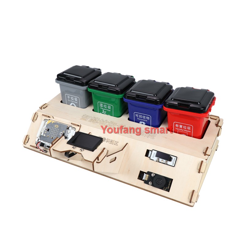 AI廃棄物分類ロボットキット、マイクロ用オーディオブロードキ - Microbit のレビューと価格
