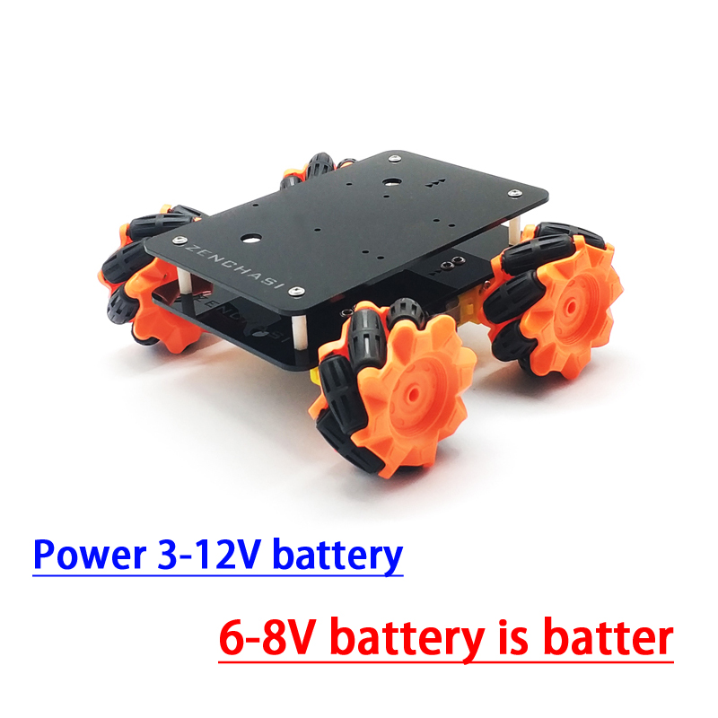 Mecanum全方向性ロボットカーシャーシキット,ardui - Tracked Robot Chassis のレビューと価格